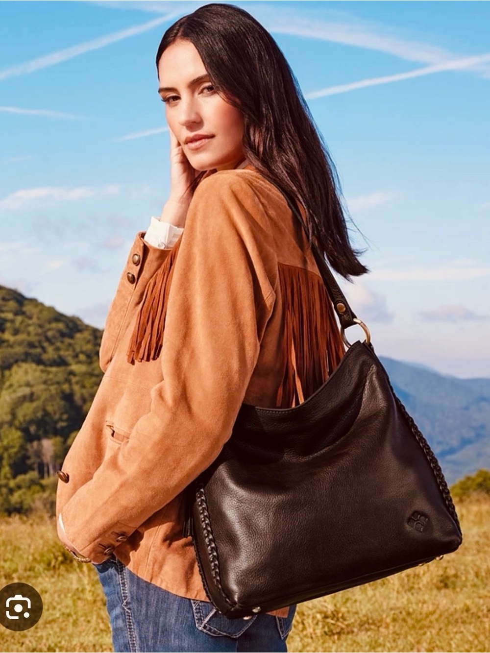 ⭐️ RARE Patricia Nash Kalispell Hobo and Wallet